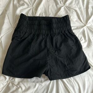 Women’s Black High-Waisted Athletic Shorts